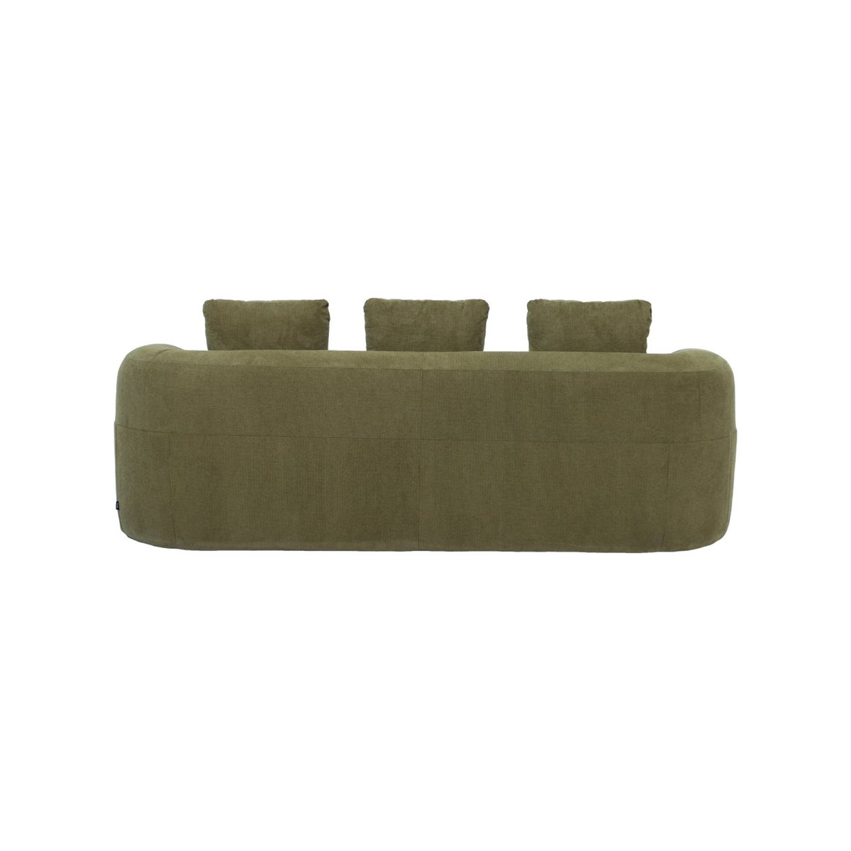 Canapé compressé 3 places tissu NELIO beige, SWEEEK