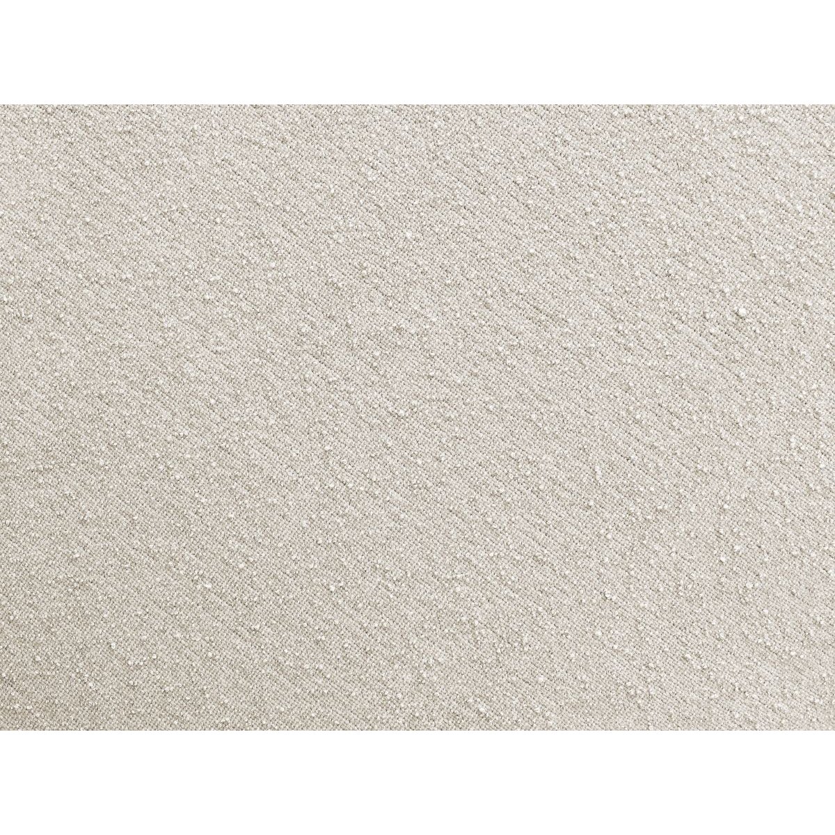 Pouf tissu texturé, ZEPHYR blanc, BOBOCHIC