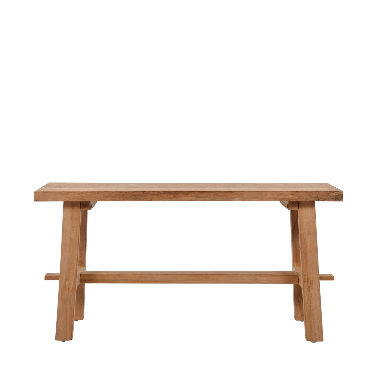 Banc en bois massif de teak, PALU bois naturel, NORDLYS
