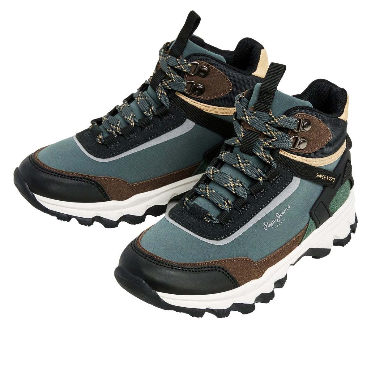 Bottines Trek Combinées noir, PEPE JEANS