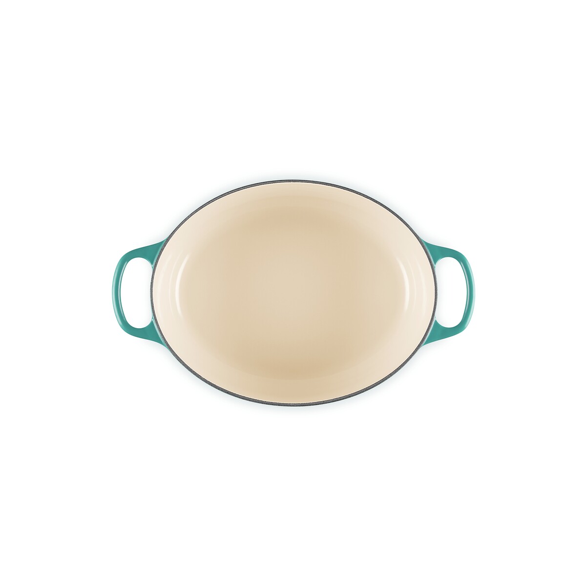 Cocotte ovale Riviera bleu riviera, LE CREUSET