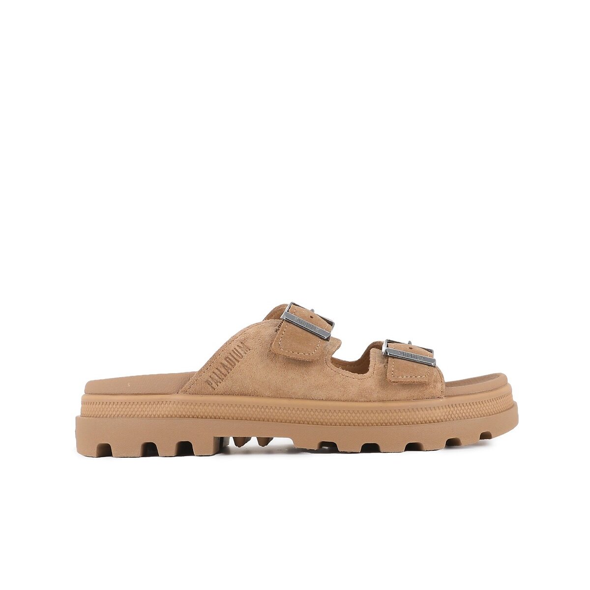 Mules con doppia cinghia Dunelite Riviera cammello, PALLADIUM