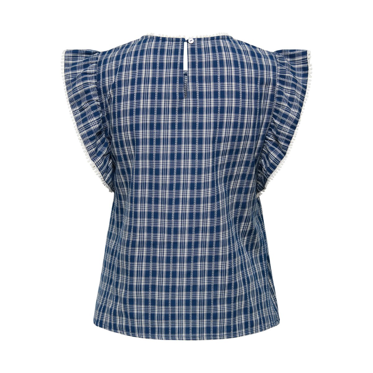 Top bleue - navy peony 1, ONLY