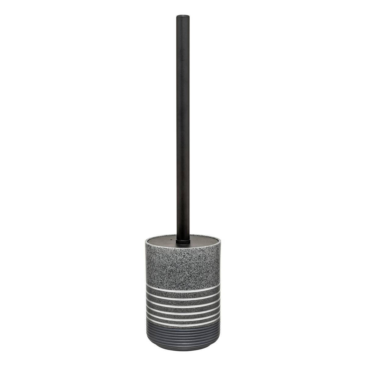 Brosse WC anthracite SILVER gris, 5FIVE SIMPLY SMART