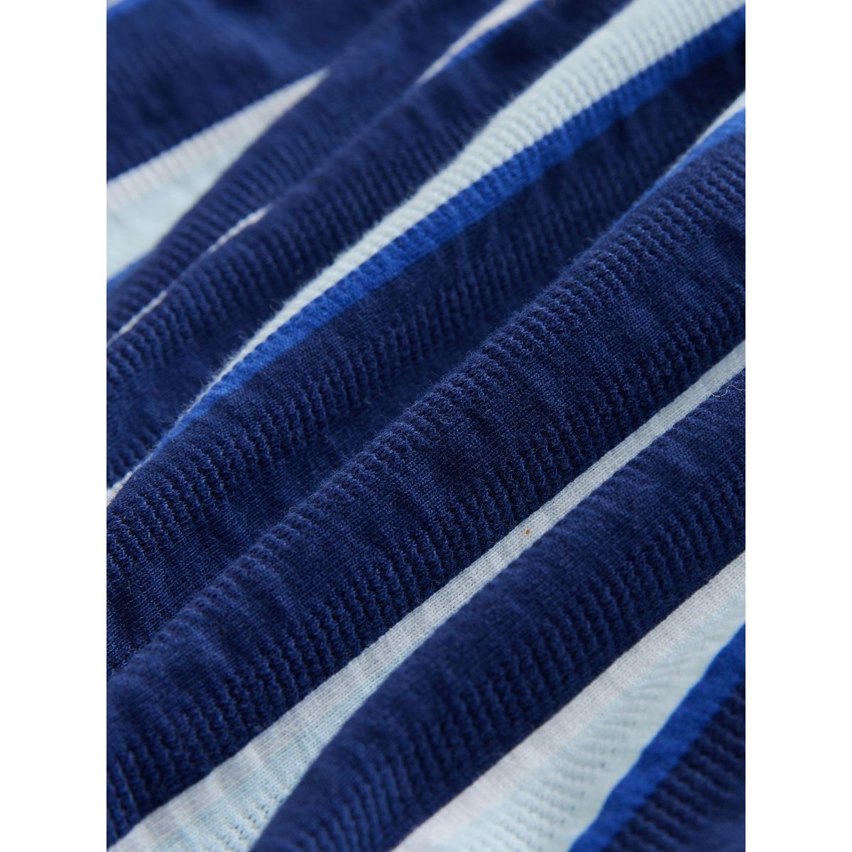 Combi-short d’été en jersey bleu/blanc, NEXT