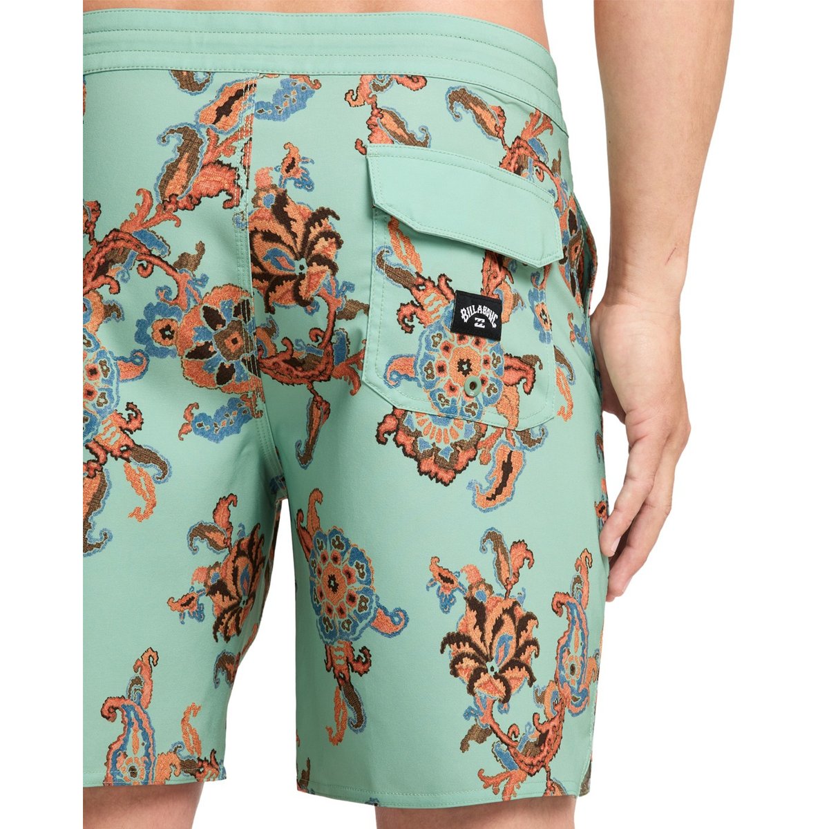 Boardshort GOOD TIMES LOW TIDE vert green ash, BILLABONG