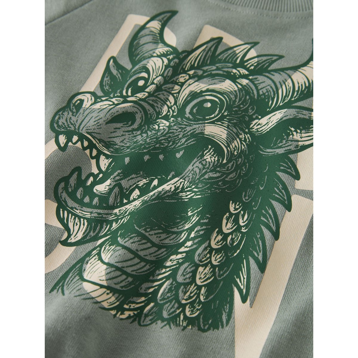 Sweat-Shirt green milieu, NAME IT