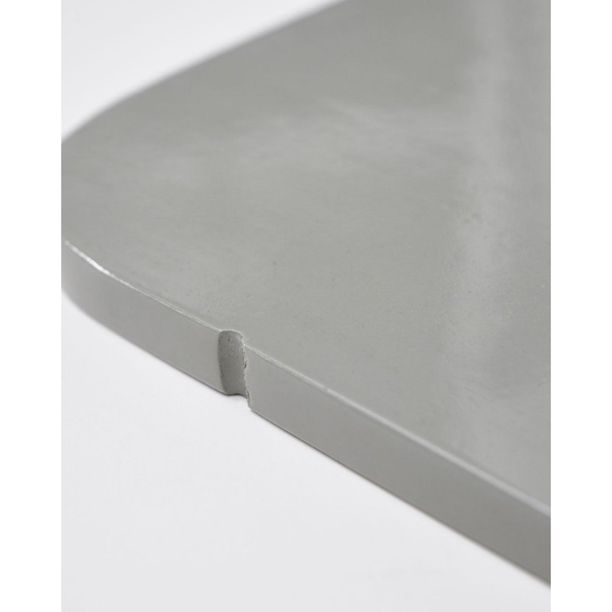 Tablette pour étagère bois laqué Rib gris, HOUSE DOCTOR