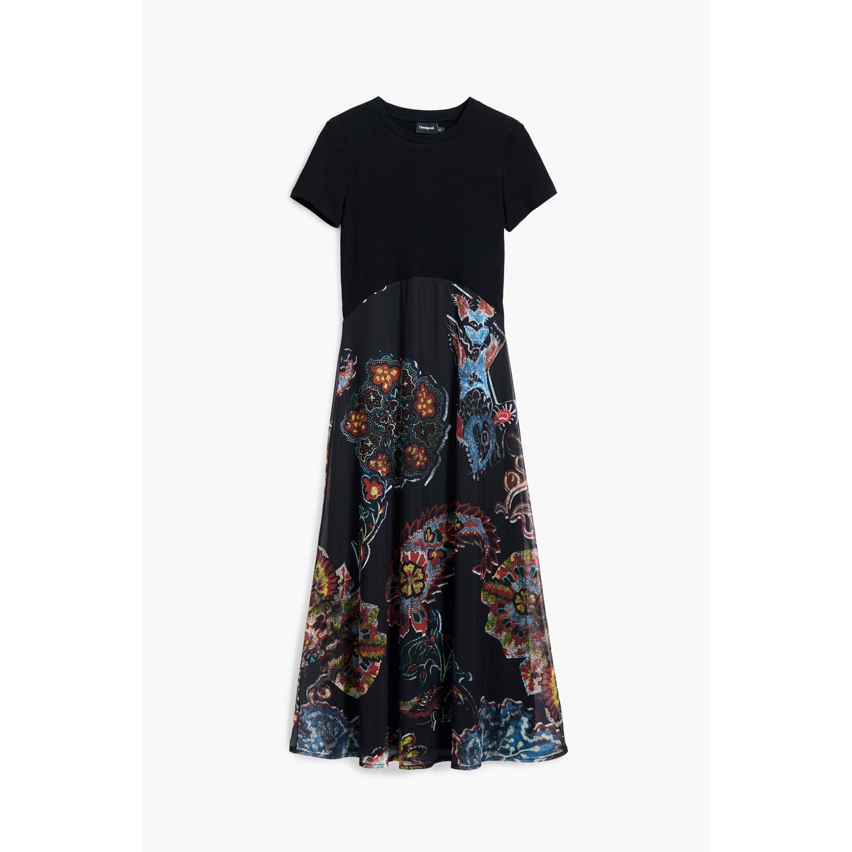 Robe conçue par Mr. Christian Lacroix noir, DESIGUAL