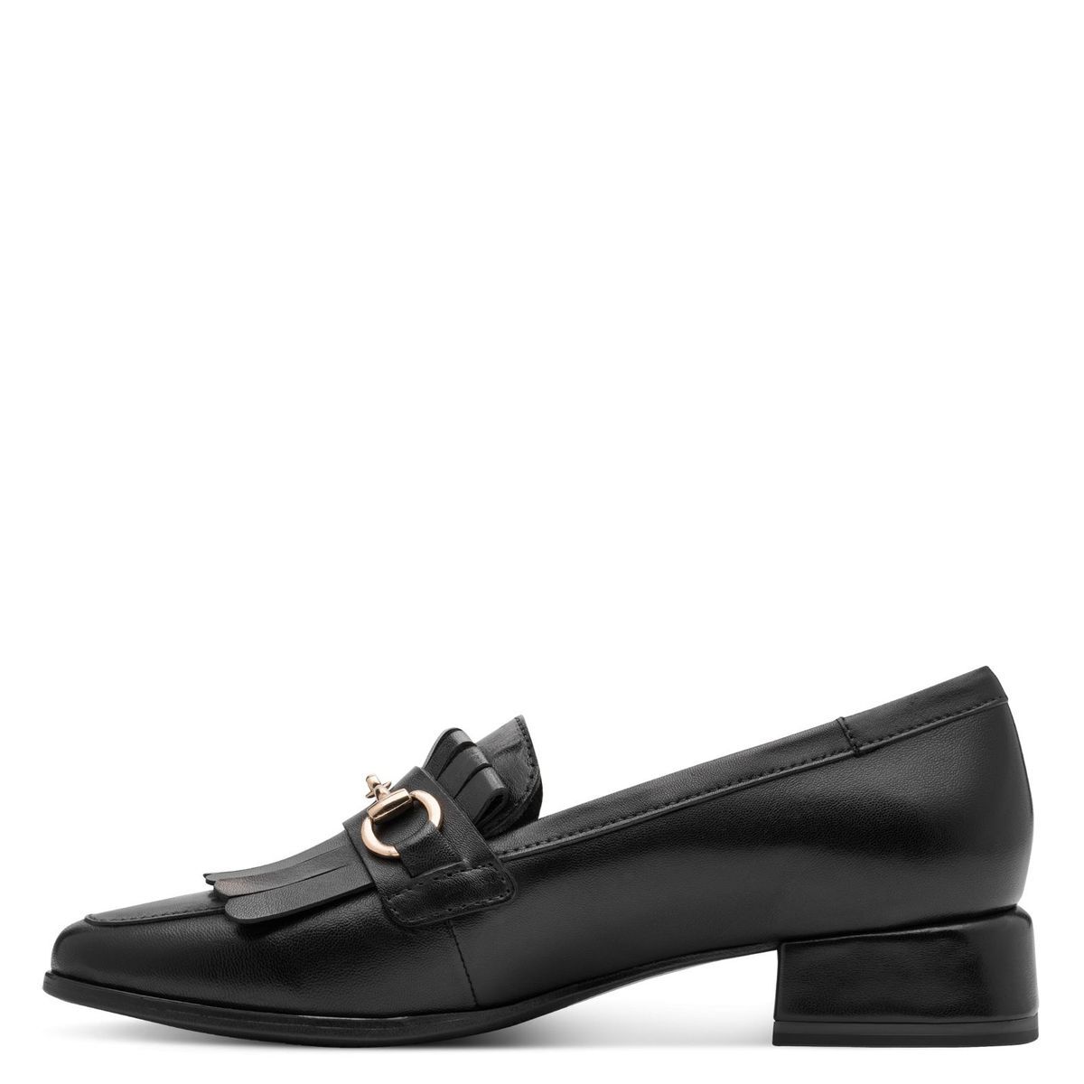 Slipper talon bloc noir nappa, MARCO TOZZI