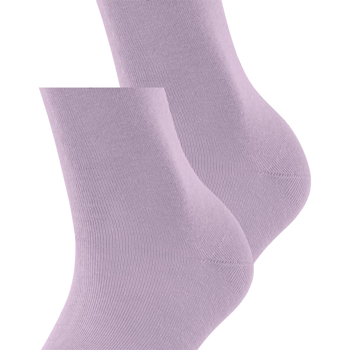 Chaussettes Uni 2-Pack Opaque mauve, ESPRIT