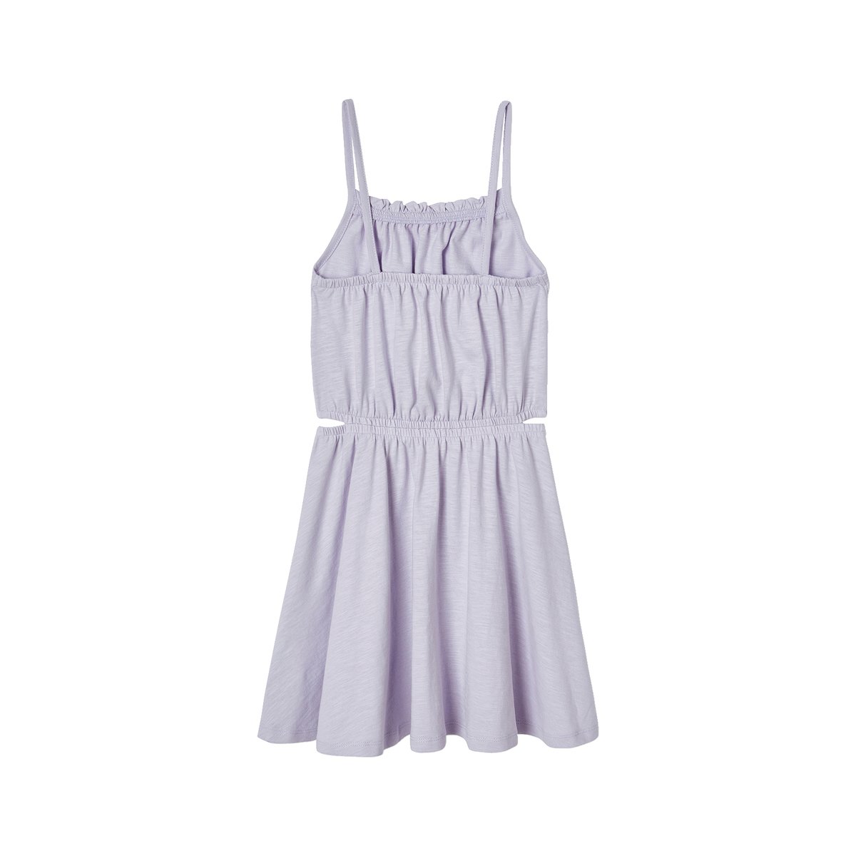 Robe à bretelles ajourée côtés lavande, VERTBAUDET