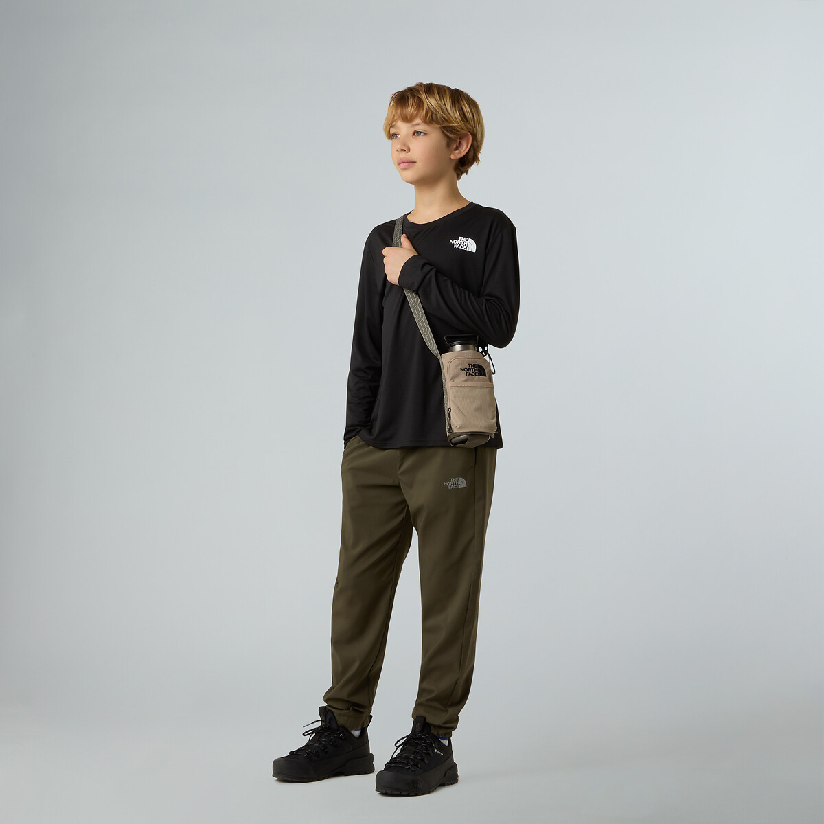 T-shirt manches longues noir, THE NORTH FACE
