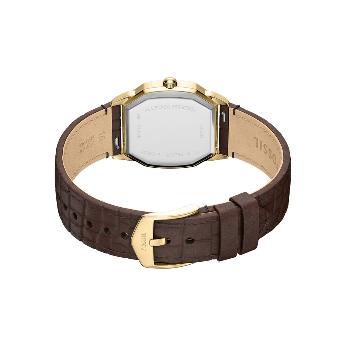 Montre Analogique  HARLOW argenté beige marron, FOSSIL