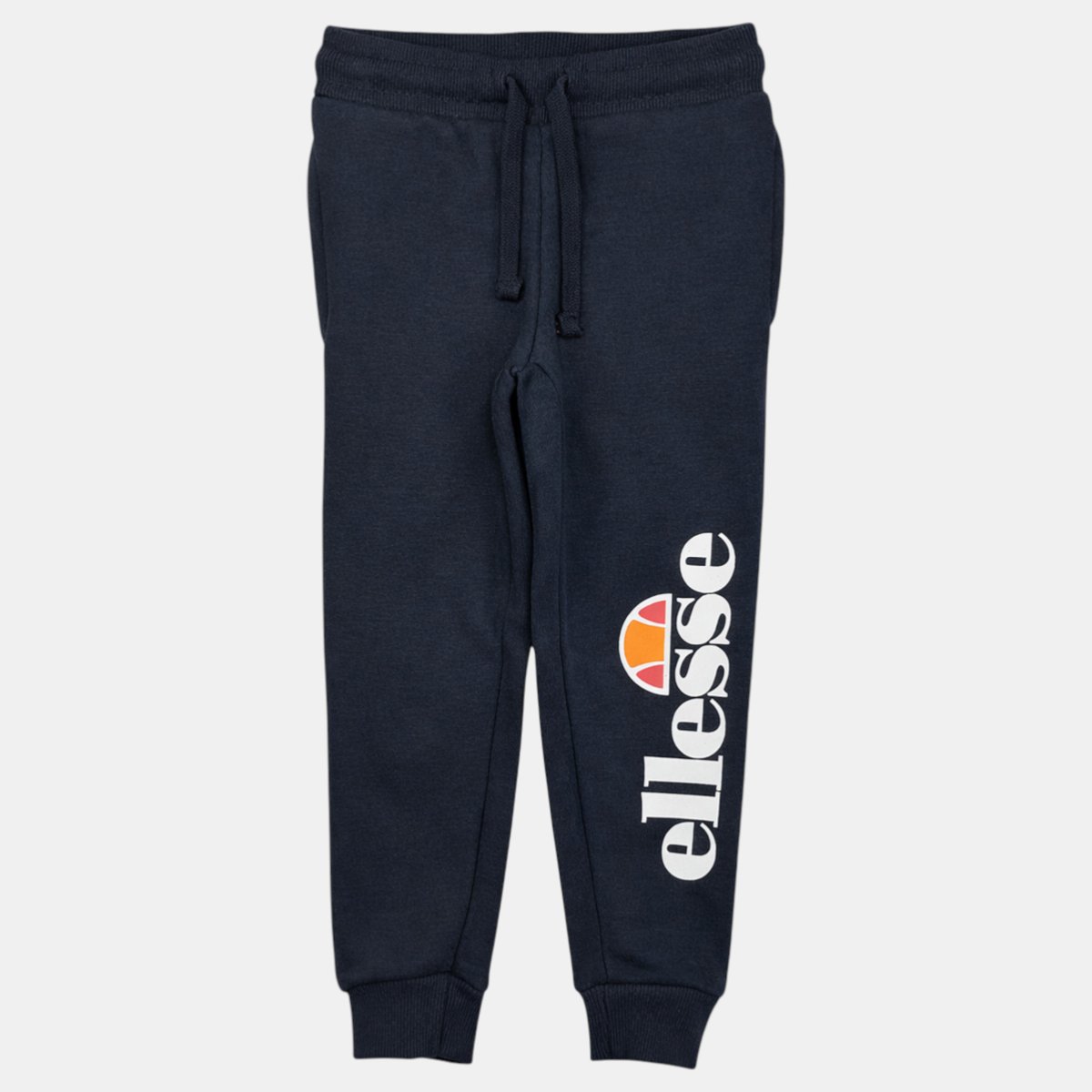 Ensemble 3 pièces doudoune sans manches, t-shirt et pantalon de jogging SQUAD bleu marine, ELLESSE