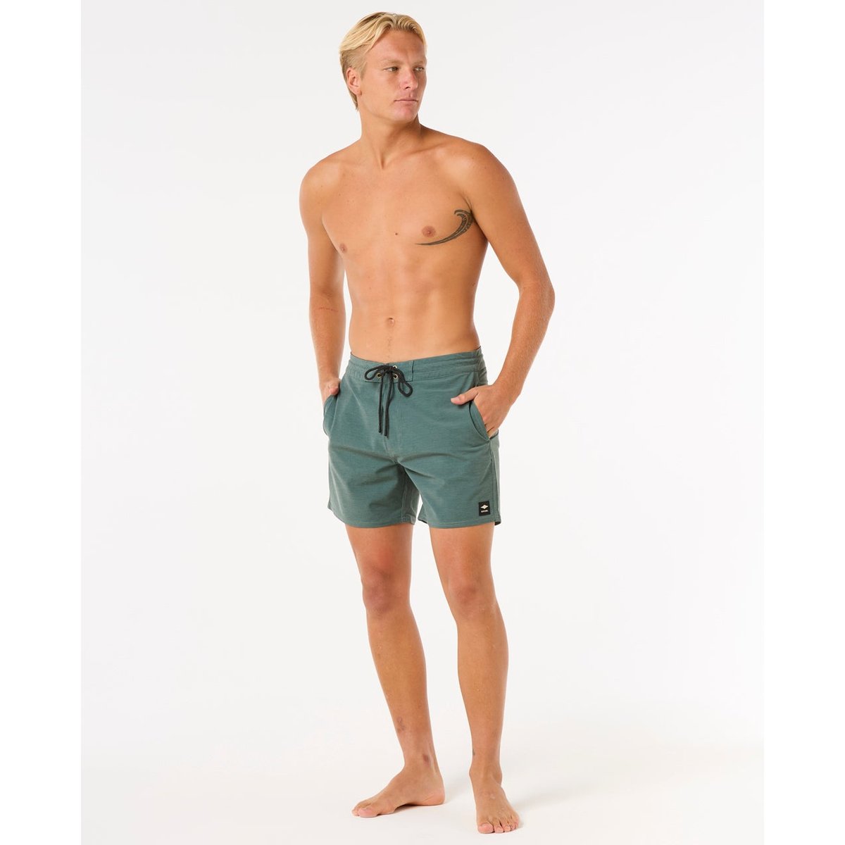 Boardshort MIRAGE RETRO GOLDEN HOUR forêt profonde, RIP CURL