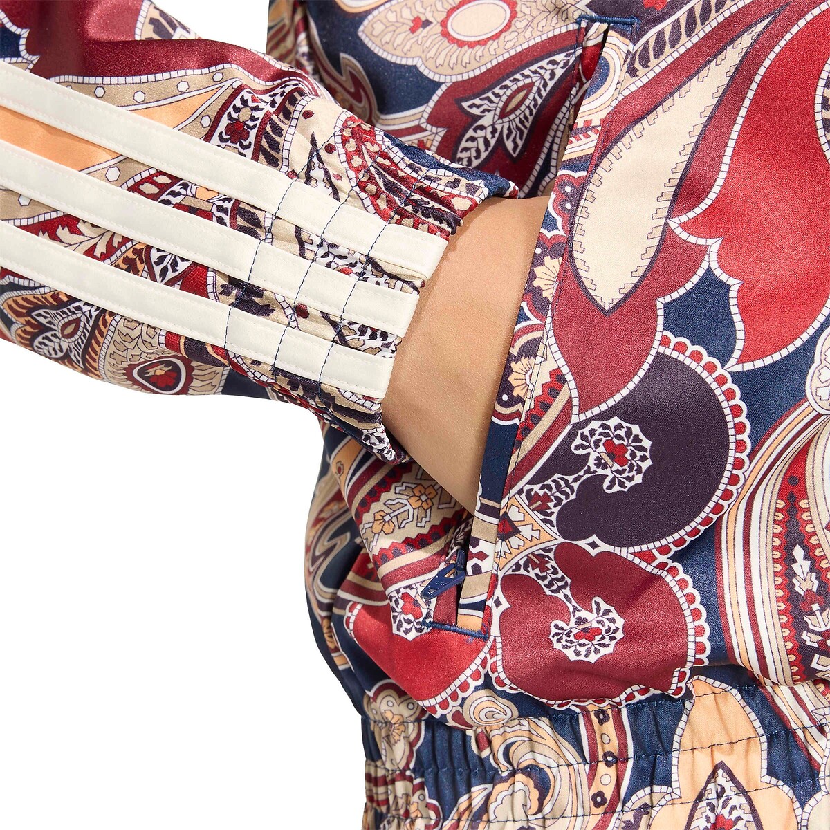 Veste zippée imprimée liberty FIREBIRD imprimé rouge/bleu, adidas Originals