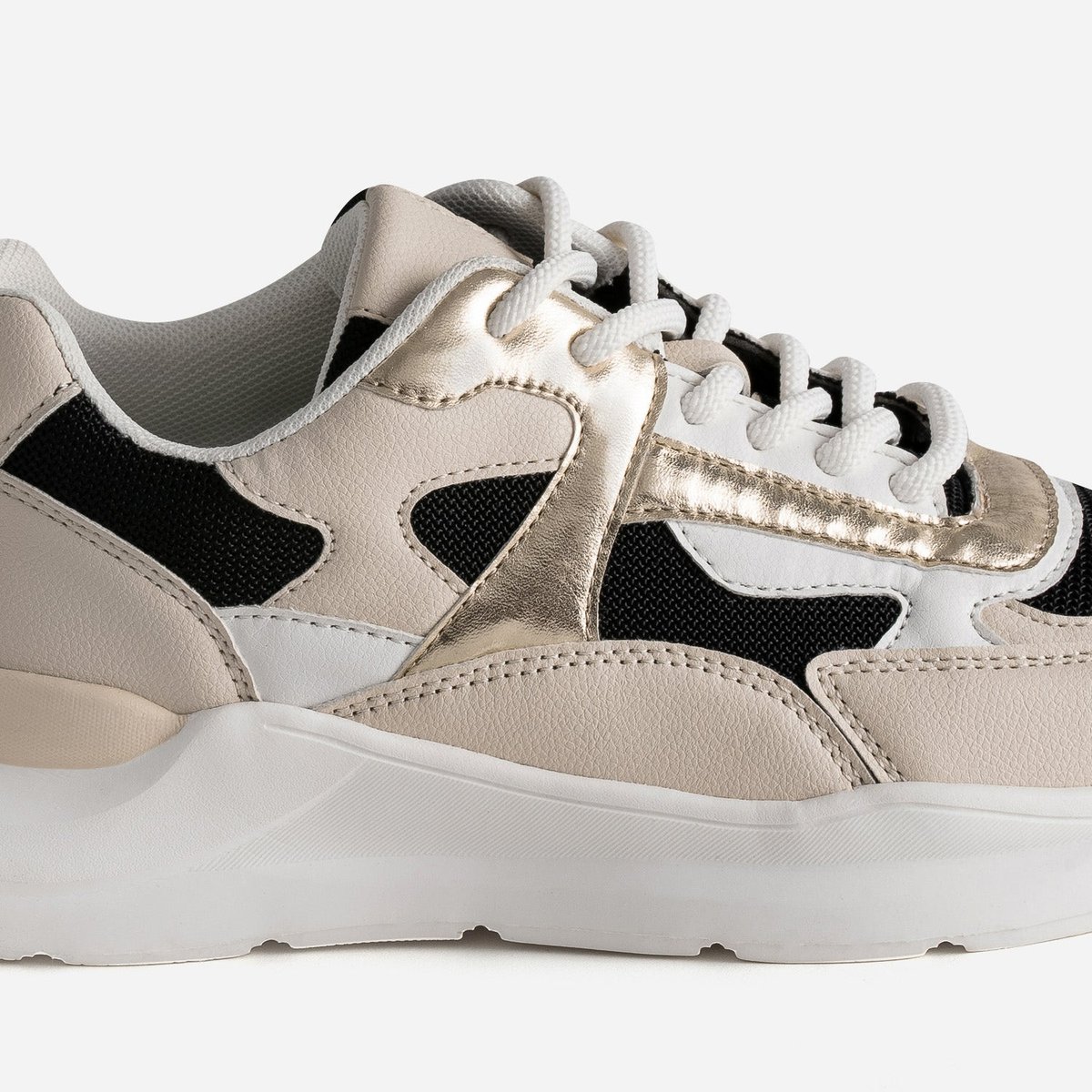 Basket PHILAE noir/beige, TEXTO
