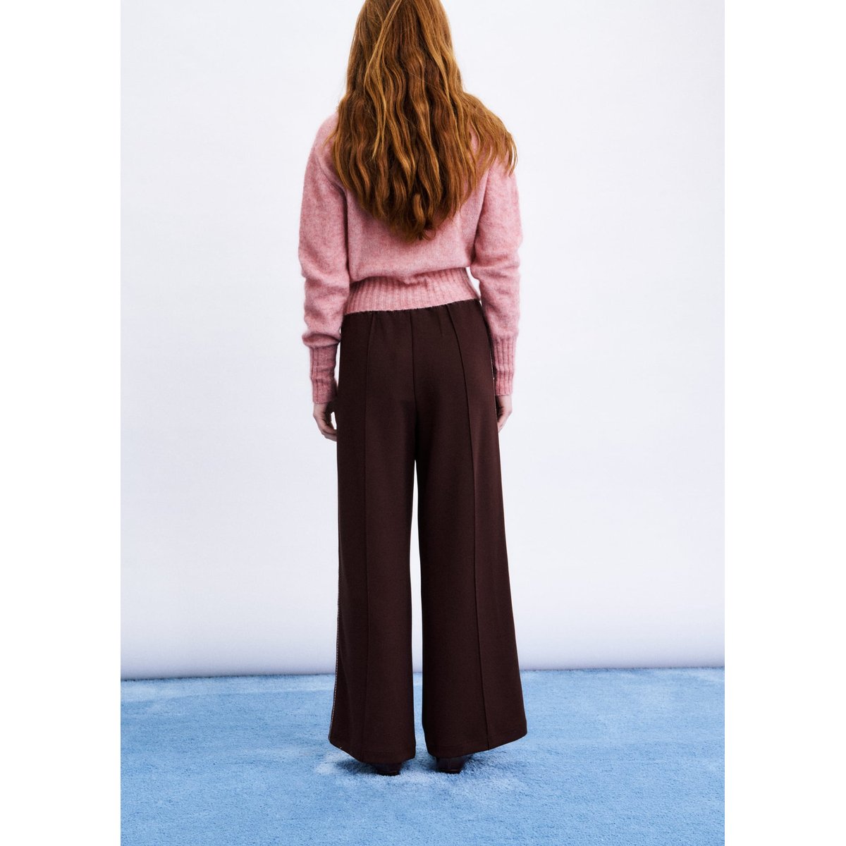 Pantalon Hera HERA marron chocolat, FRNCH