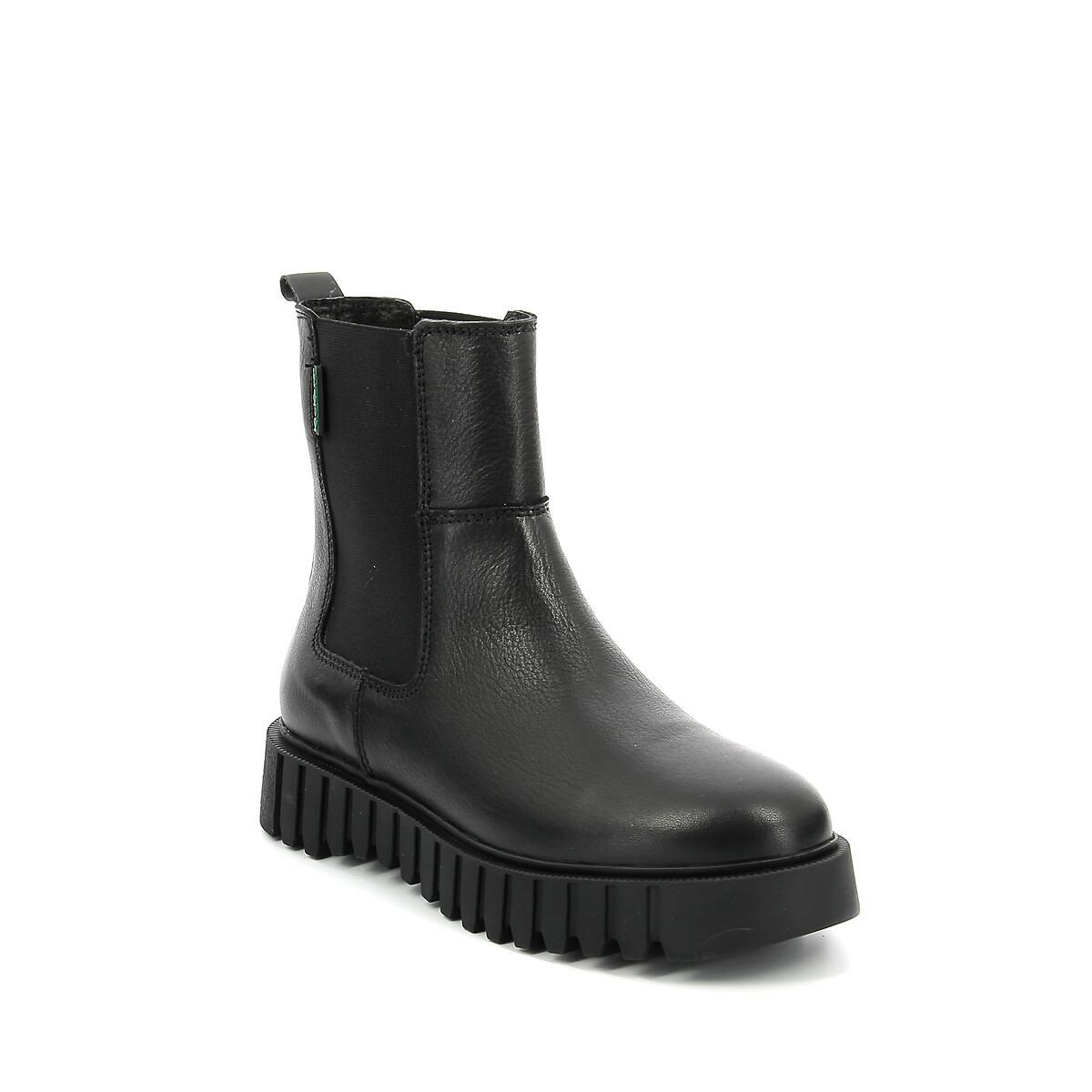 Kick Favourite Chelsea Boots in Leather black, KICKERS