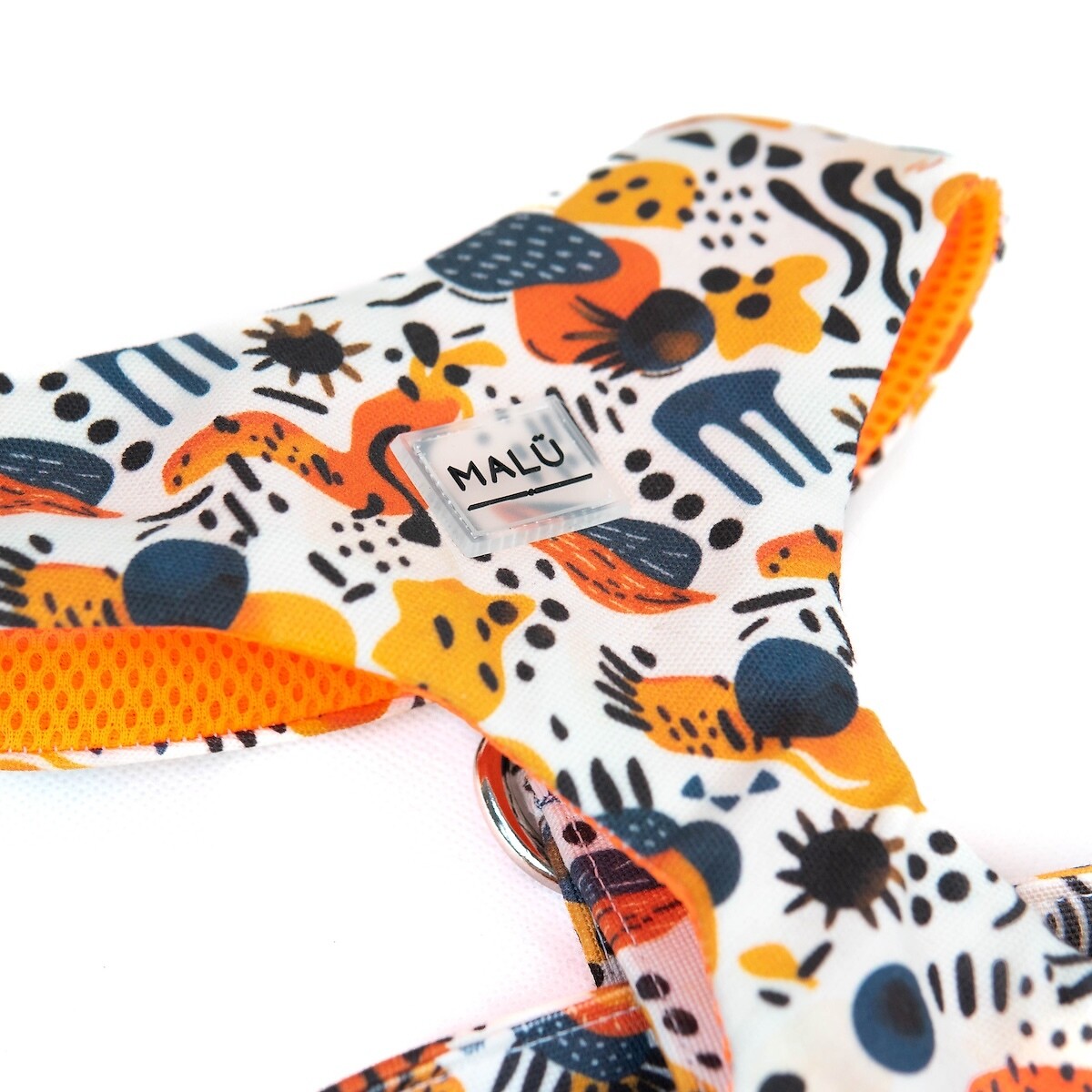 Peitoral Miori, Malü Pet Wear laranja, MALU PET WEAR