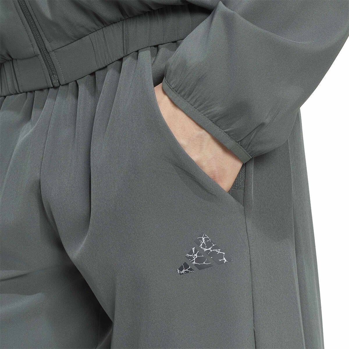 Pantalon de training, WORKOUT ESSENTIALS gris foncé, adidas Performance