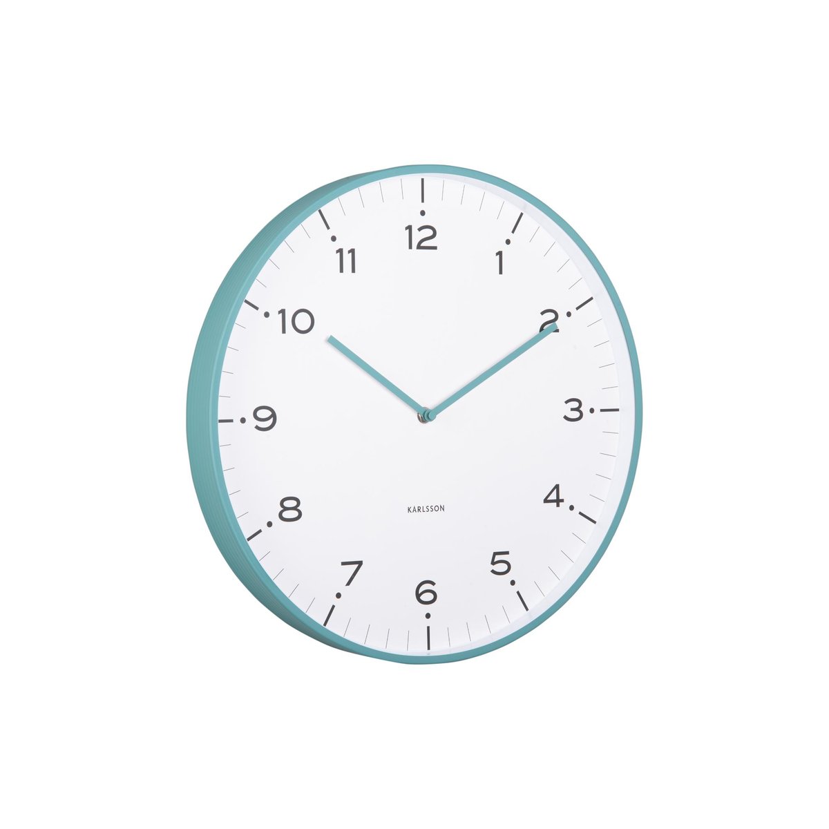 Horloge Murale Le fer CIRCUS RINGS turquoise, KARLSSON
