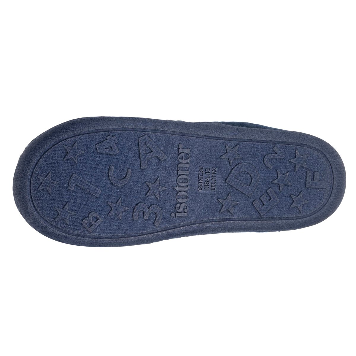 Chaussons Mocassins bleu, ISOTONER