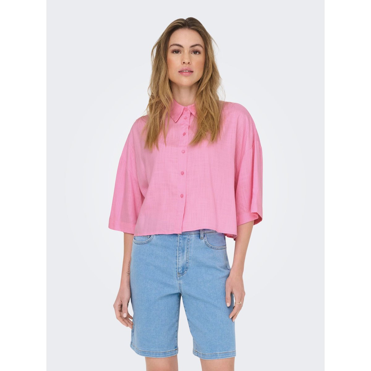 Chemise rose - begonia pink 1, ONLY
