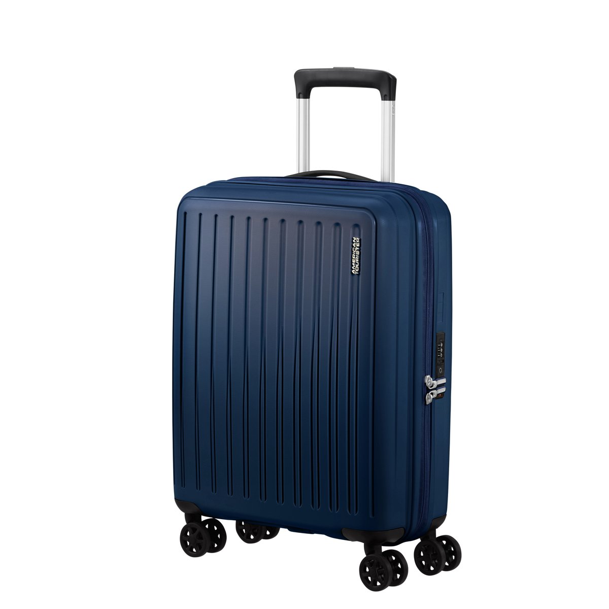 Rejoy valise 4 roues taille S navy blue, AMERICAN TOURISTER