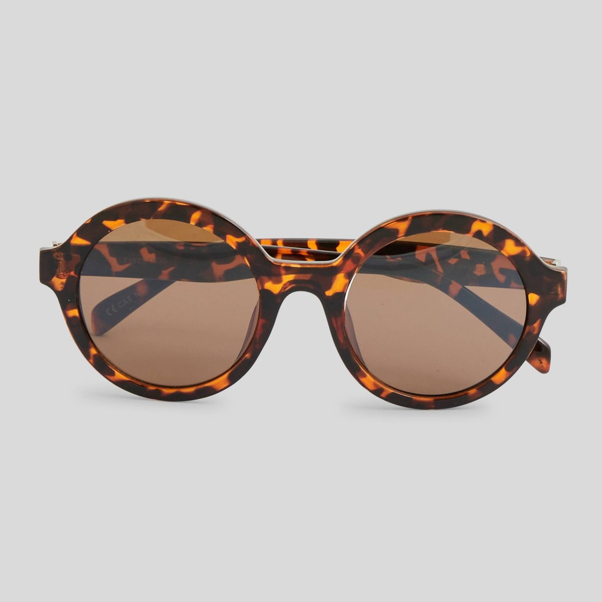 Lunettes de soleil ecaille fonce, MONOPRIX