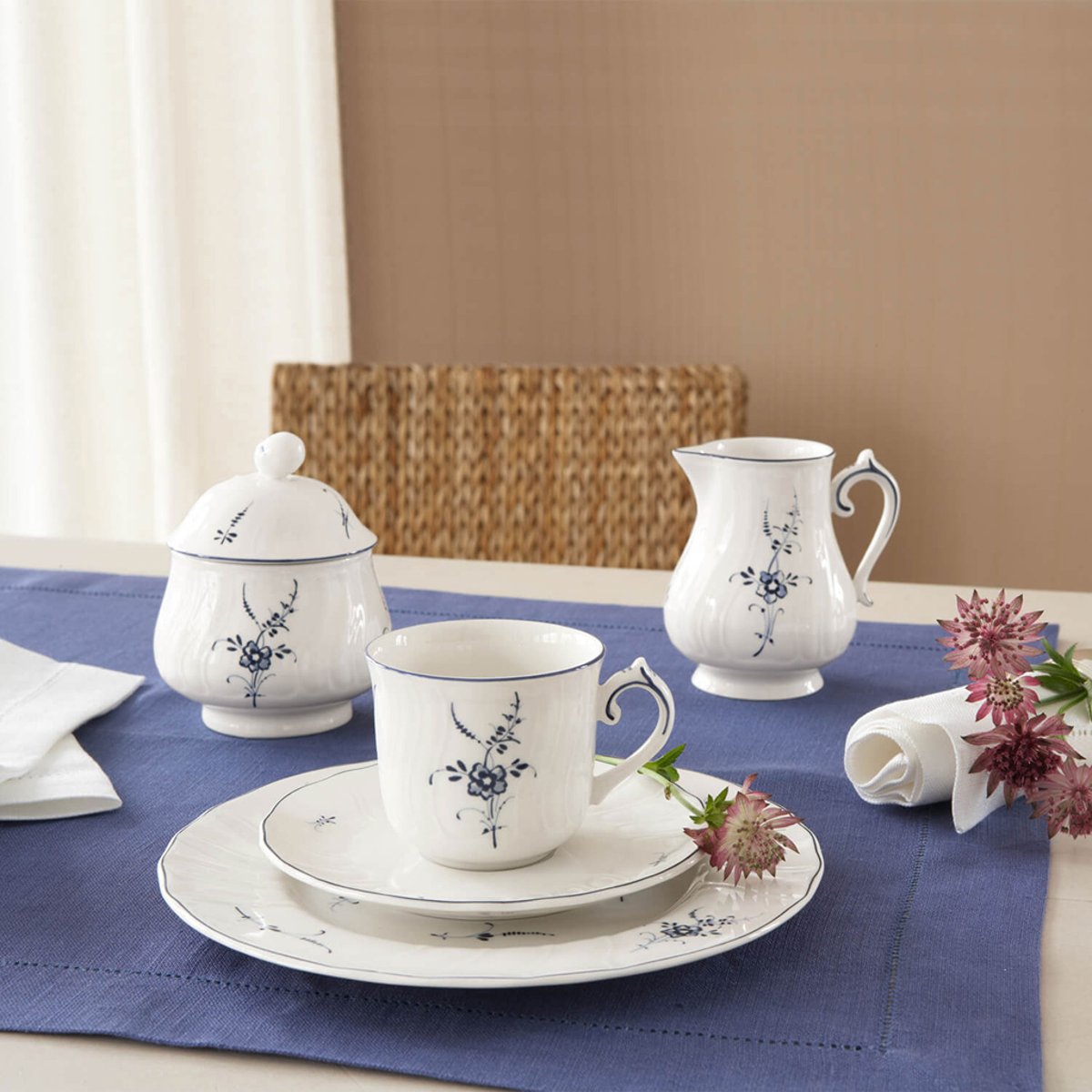 Sucrier VIEUX LUXEMBOURG blanc, VILLEROY & BOCH