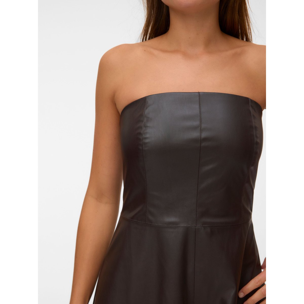 Robe marron - chocolate torte, VERO MODA