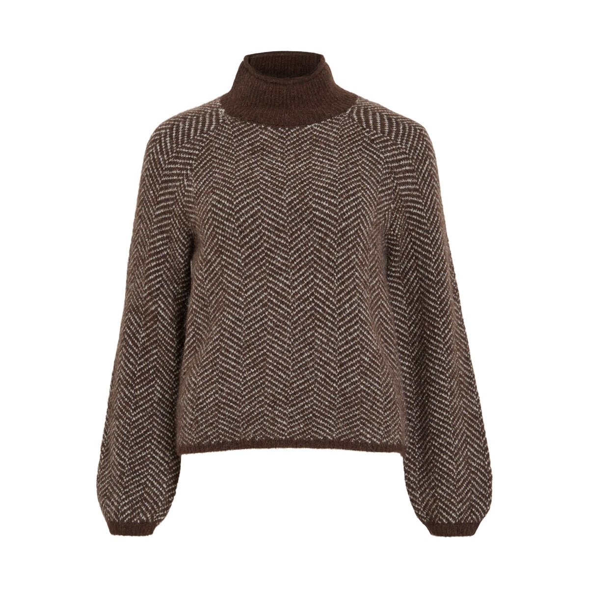 Pull En Maille coffee bean, VILA