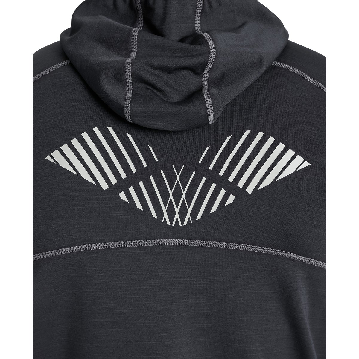 Veste de sport à capuche Spacer black, ARENA