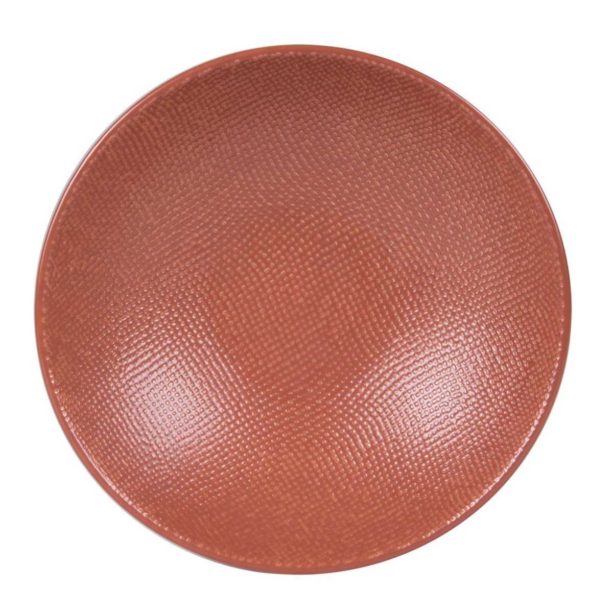 Assiette creuse Vésuvio 19 cm (lot de 6) orange, TABLE PASSION