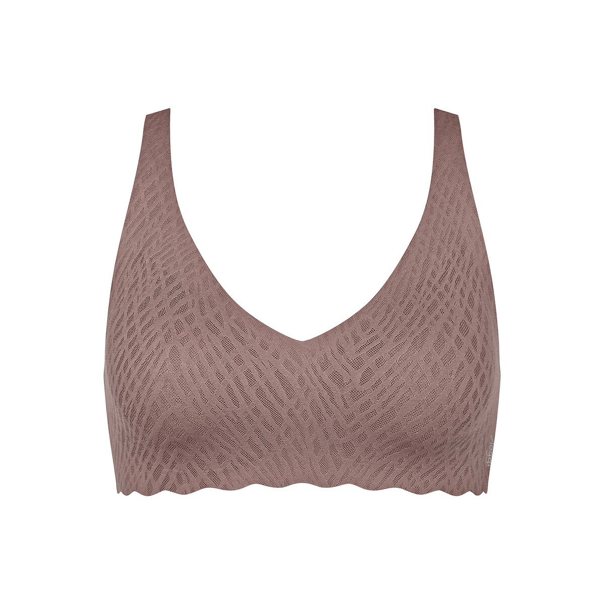 Soutien-gorge sans armatures Zero Feel Bliss cacao, SLOGGI
