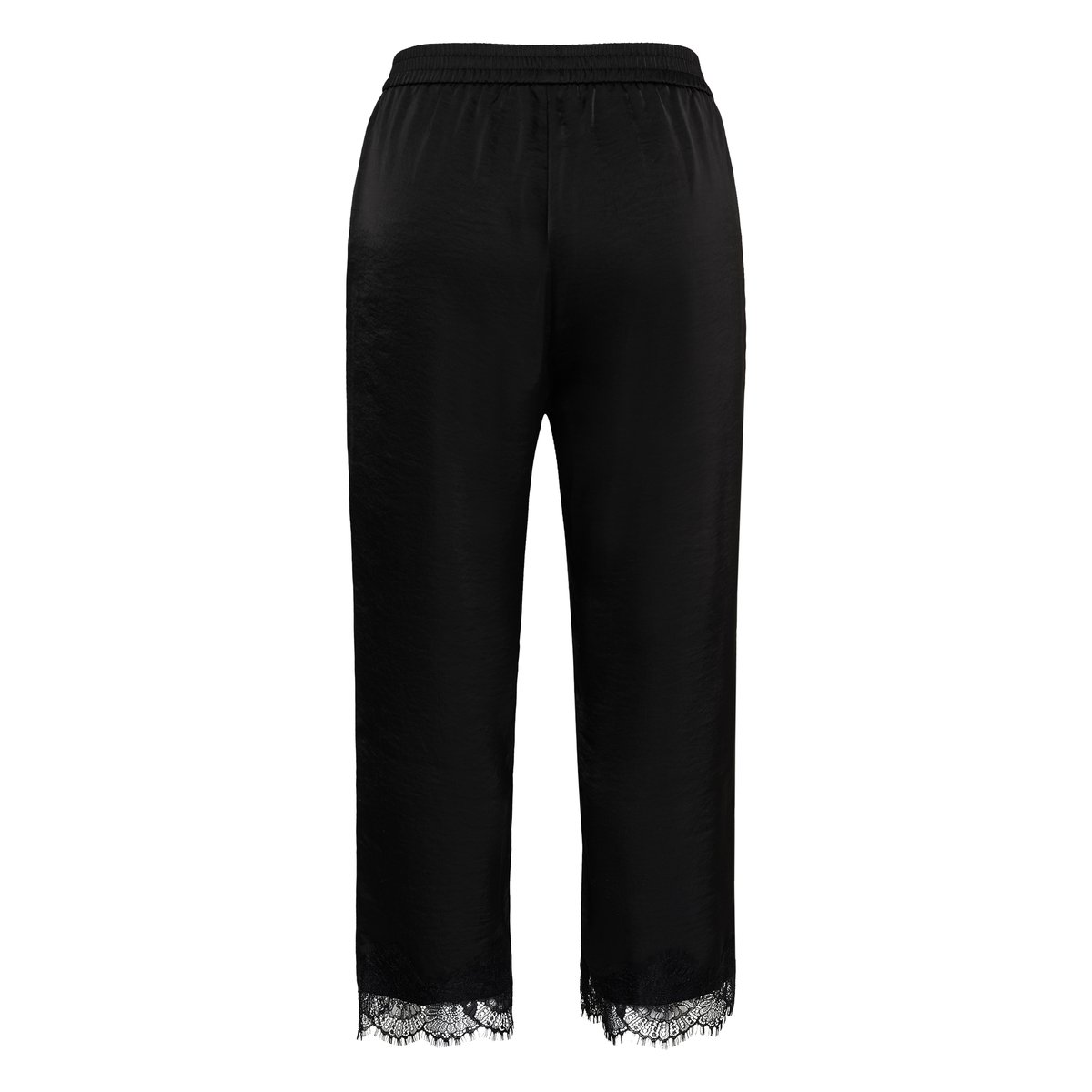 Pantalon casual noir black deep cc., KAFFE CURVE