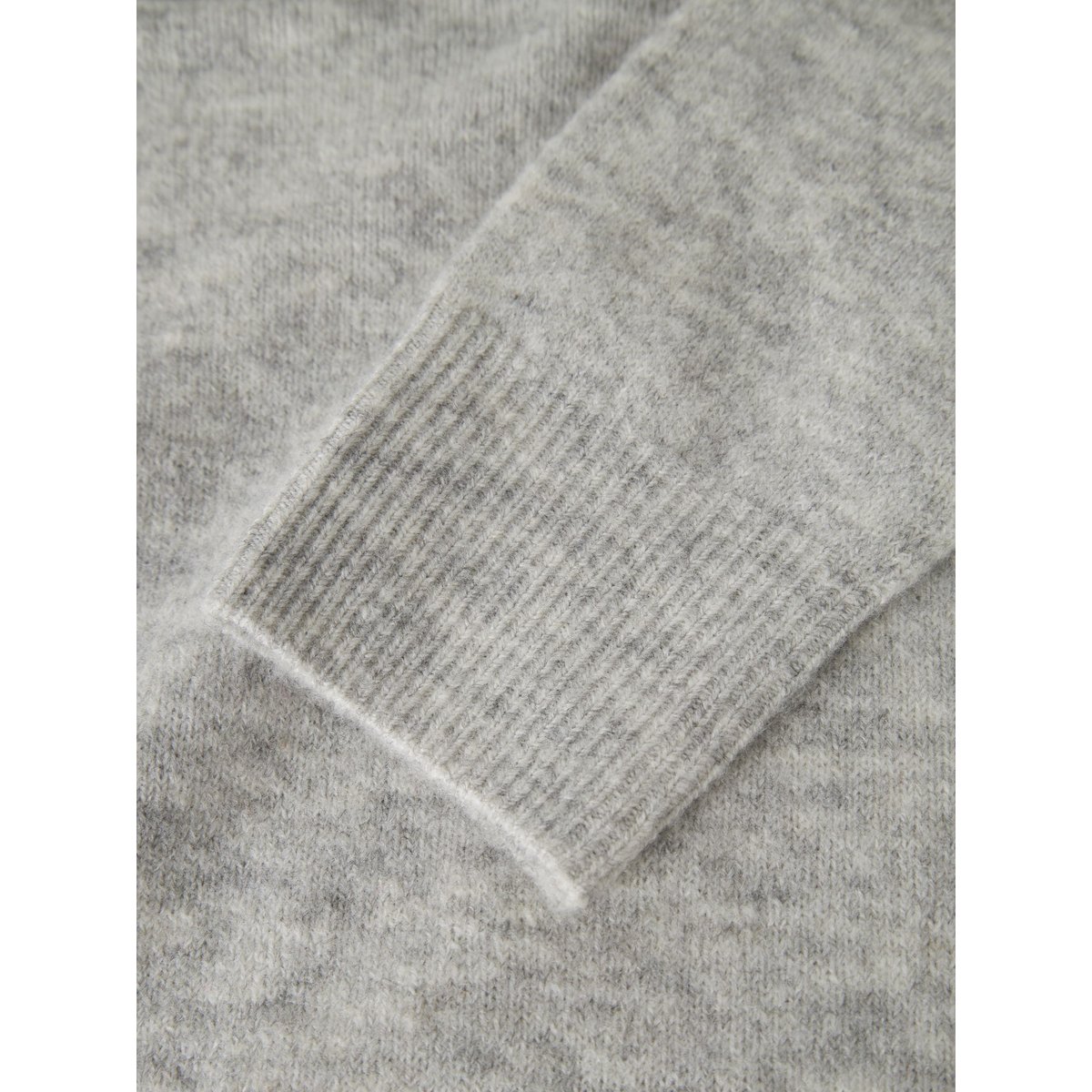 Pull En Maille gris - light grey melange1, NAME IT