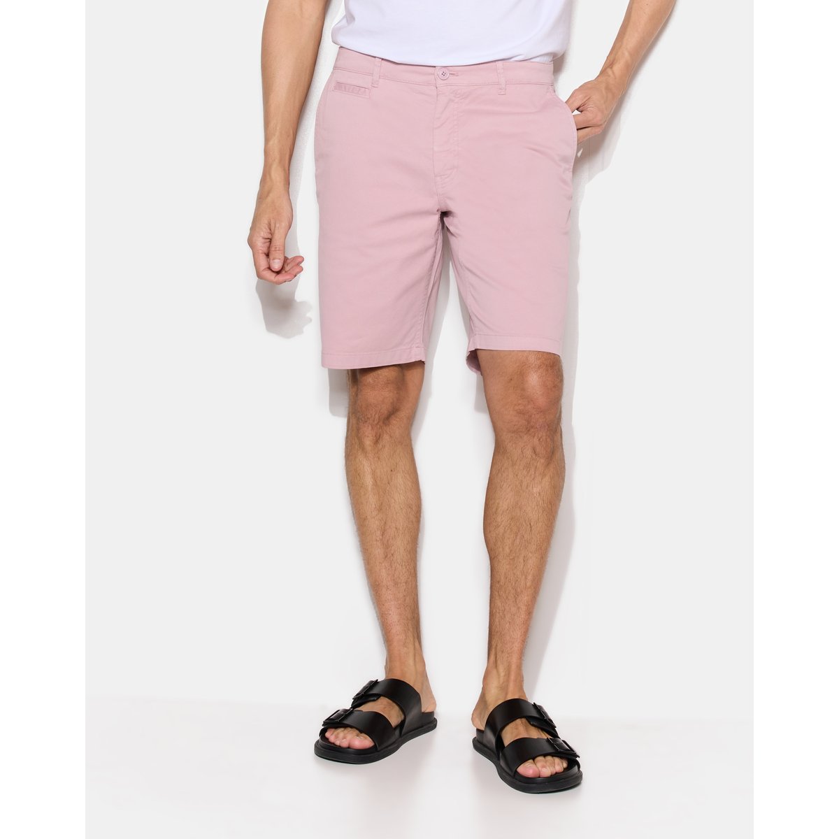 Short en coton CHINO parme, CHEVIGNON