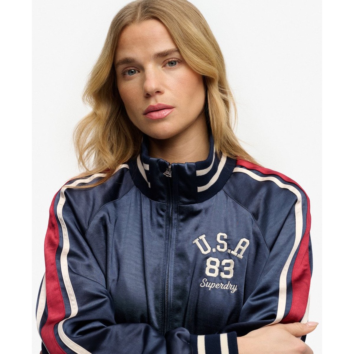 Veste de Survêtement Suika bleu marine profond, SUPERDRY