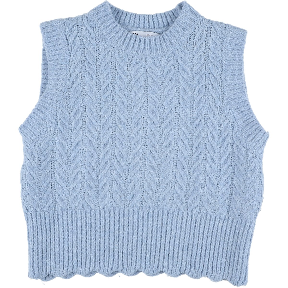 Pull sans manche - Très bon état bleu, ZARA
