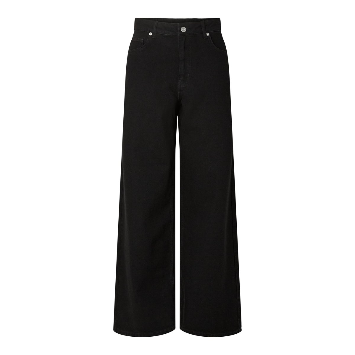Jean À Coupe Ample noir - black1, YAS