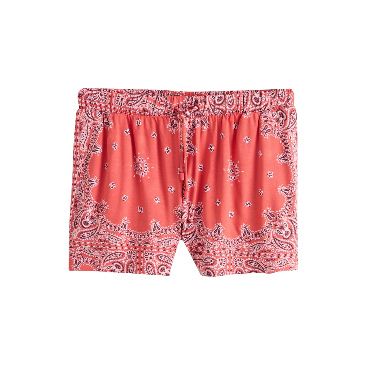 Short à imprimé bandana rouge, NEXT