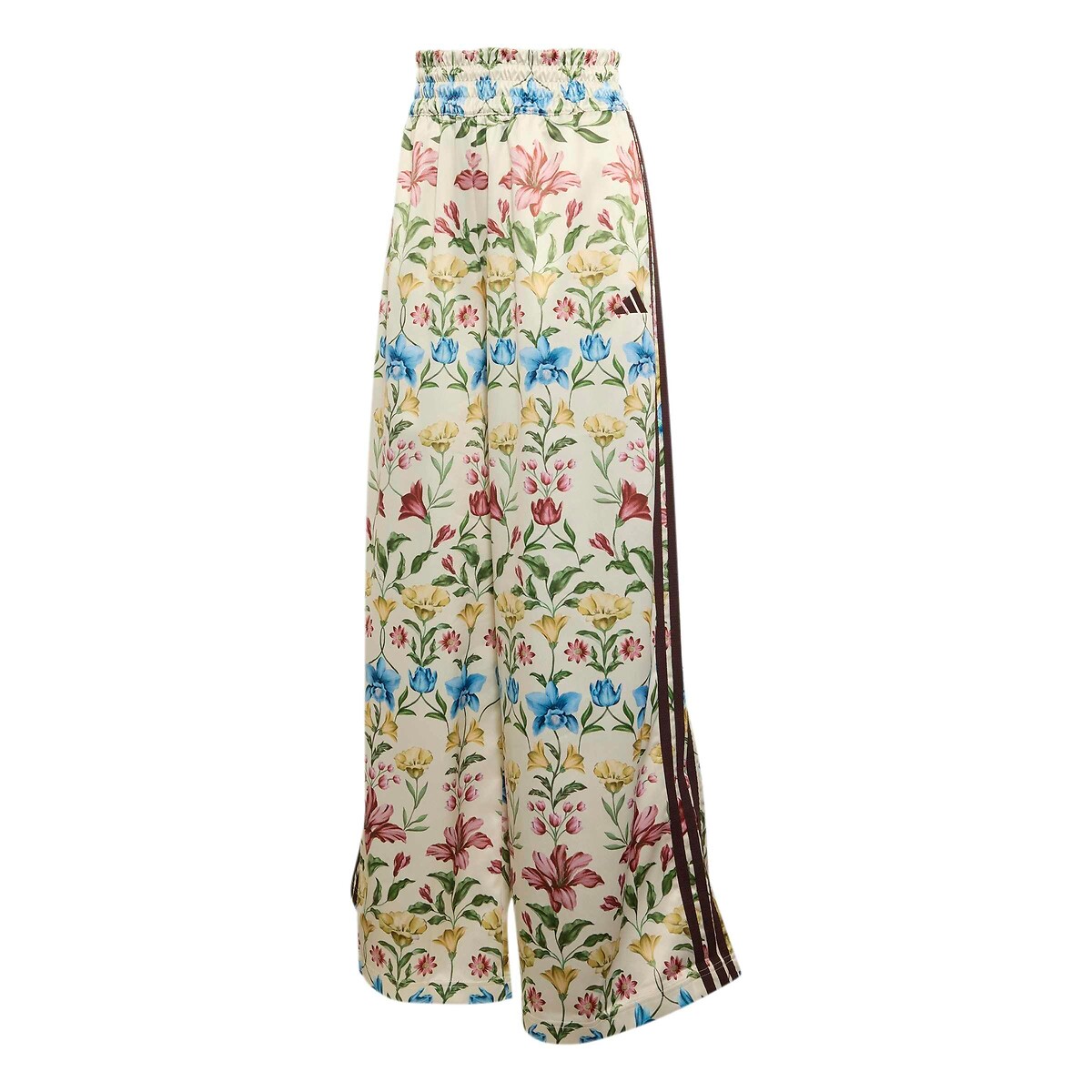 Pantalon large imprimé FARM RIO beige/imprimé fleurs, ADIDAS SPORTSWEAR