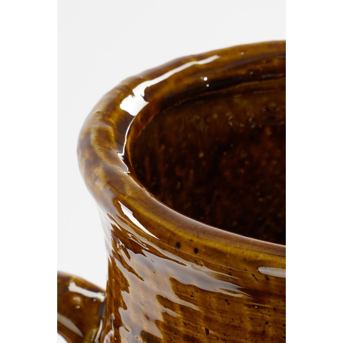 Vase H39 cm ELENA marron, MICA DECORATIONS