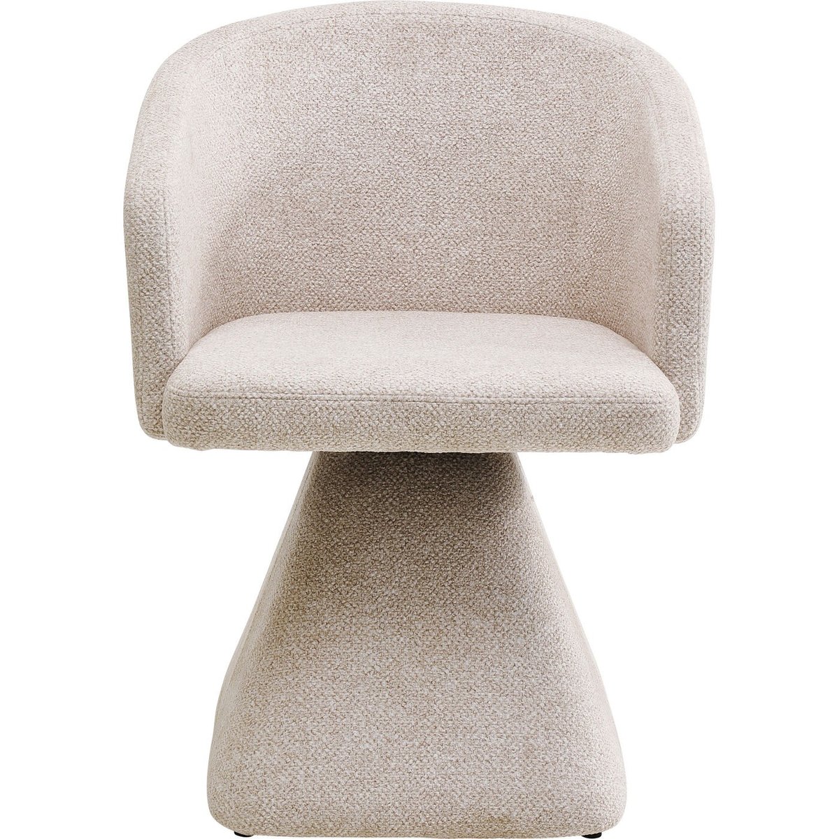Chaise avec accoudoirs pivotante, MELLI crème, KARE DESIGN