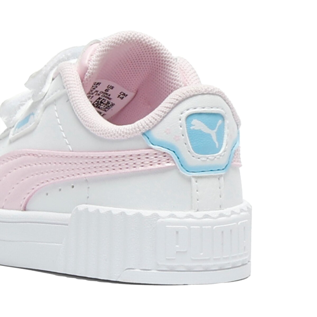 Carina 3.0 Jelly Heaven sneakers wit/roze, PUMA