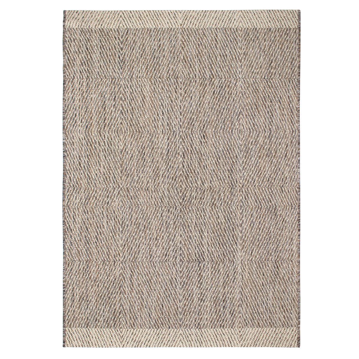 Tapis aspect naturel IRINEO naturel/brun, NATTIOT
