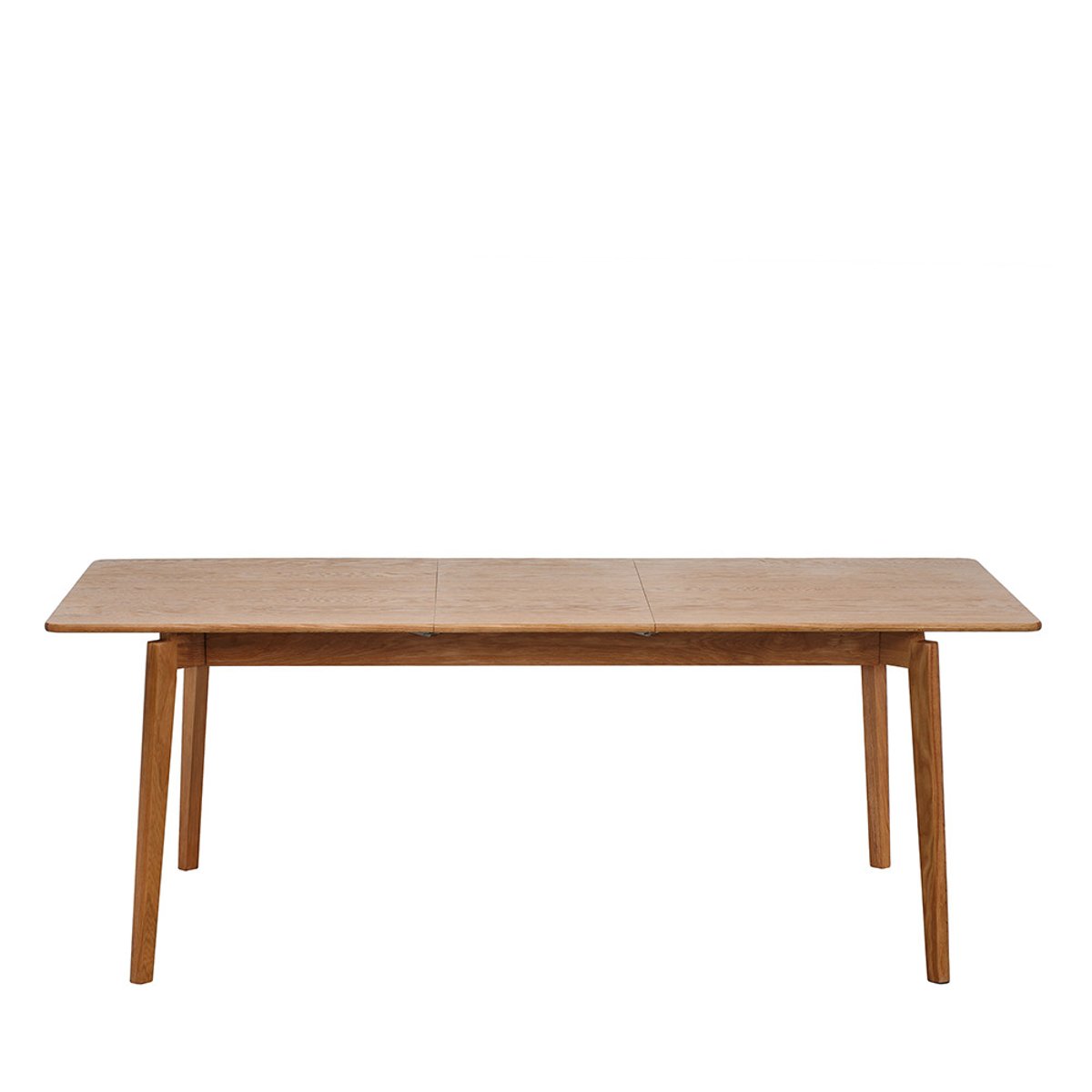 Table à manger extensible 6 à 10 personnes en bois 160-205x90cm- MONA bois clair, DRAWER